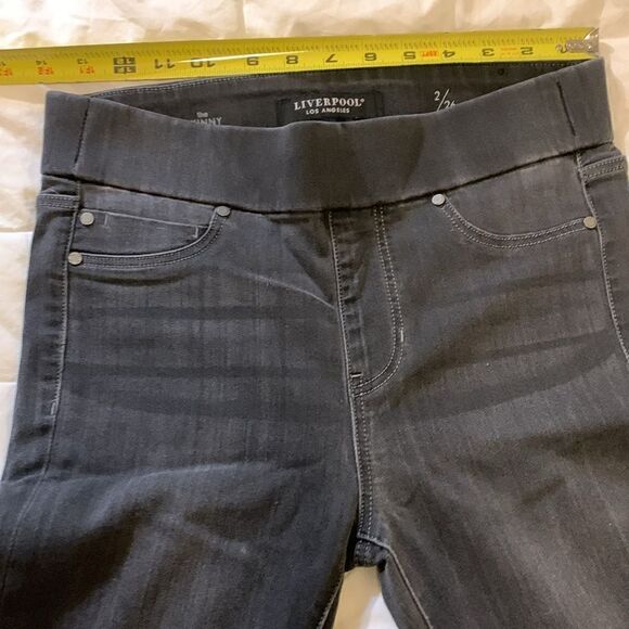 LIVERPOOL, jeggings, skinny, size 2, excellent condition, faux front pockets - Picture 12 of 15